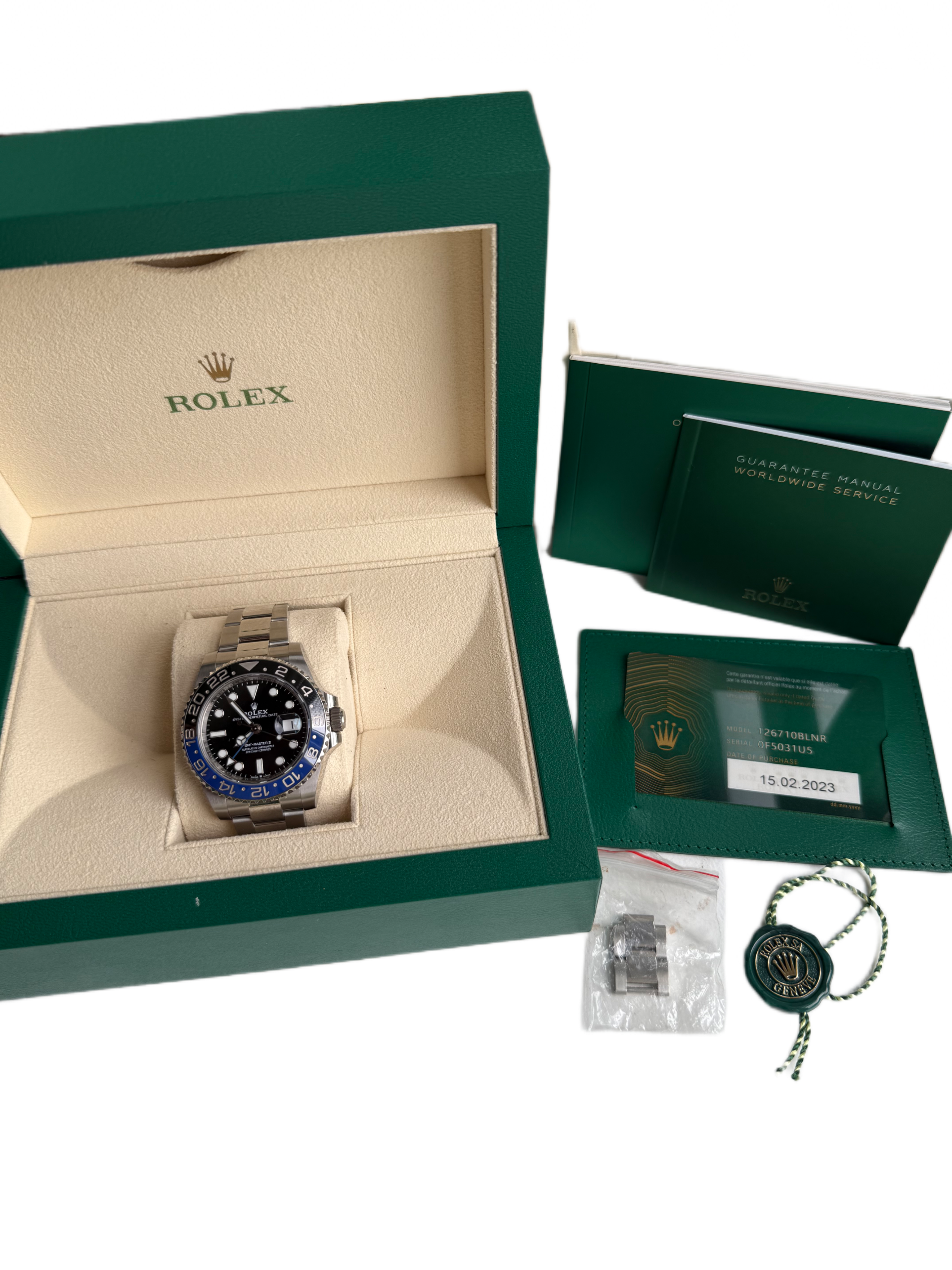 Rolex GMT-Master II “Batman”