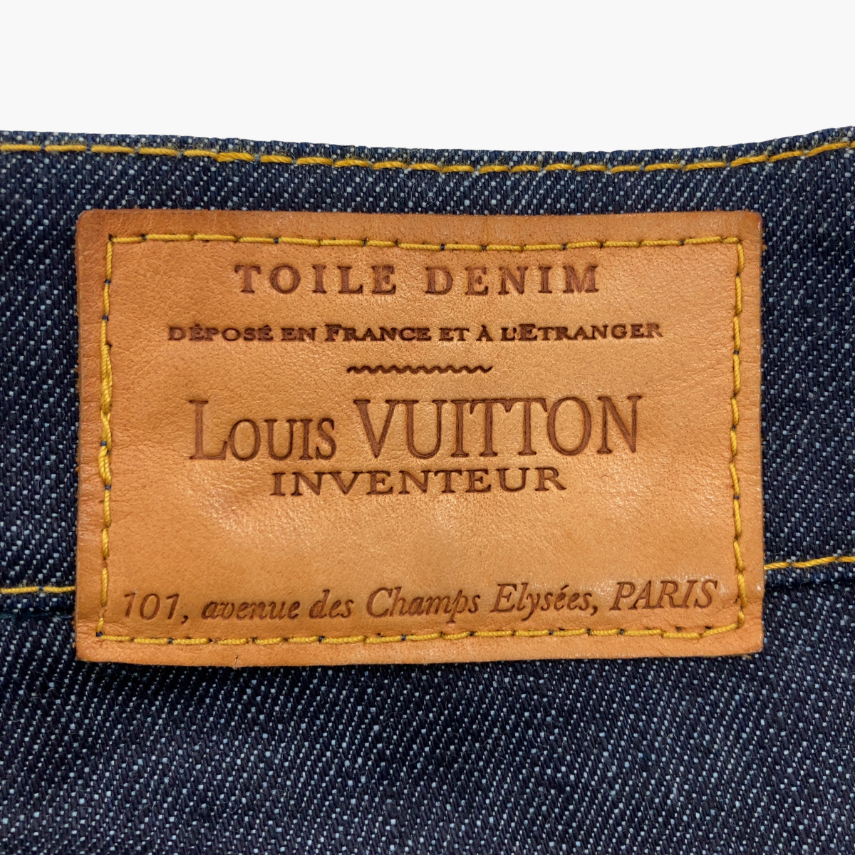 Louis Vuitton denimnederdel
