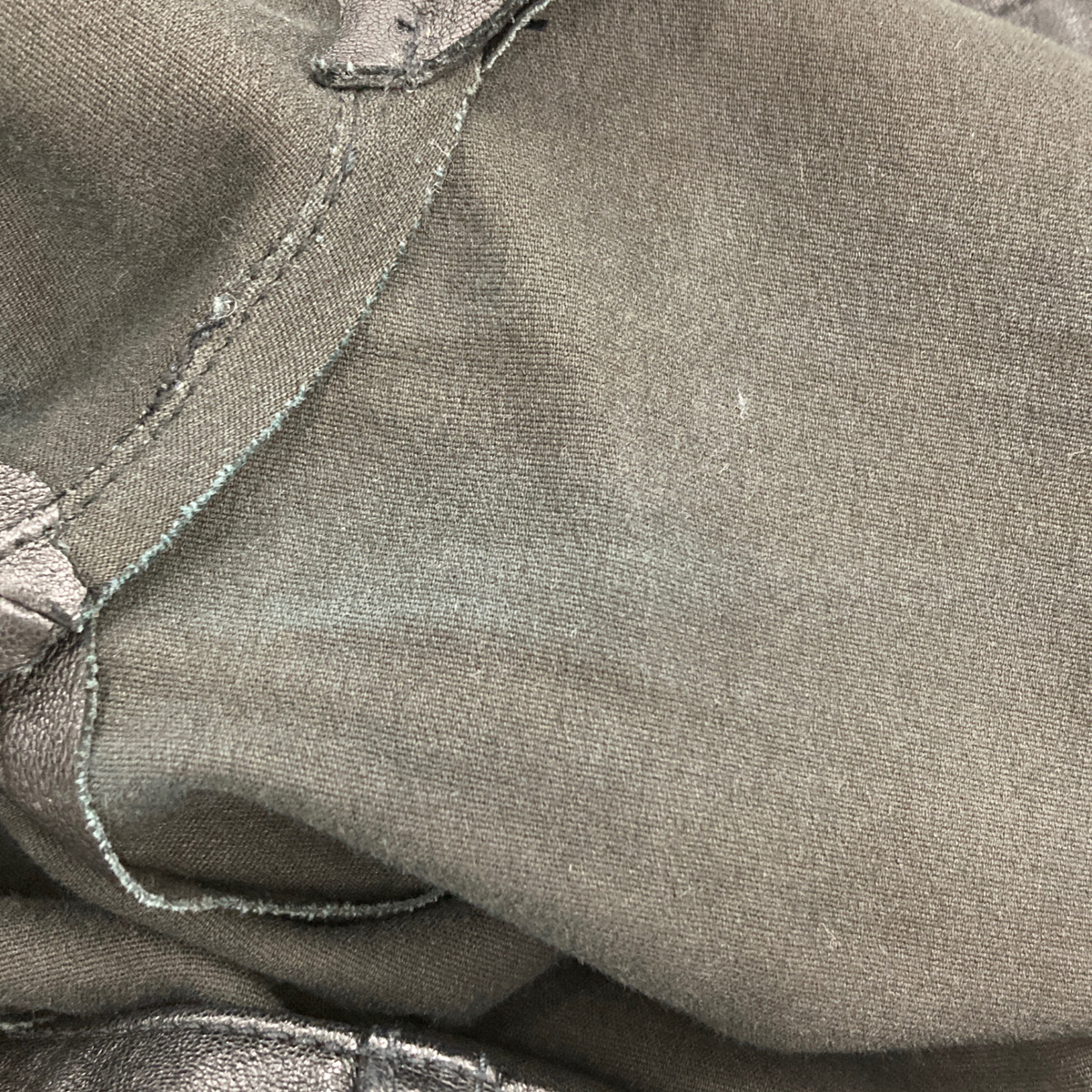 Balenciaga Læderbukser – Sort