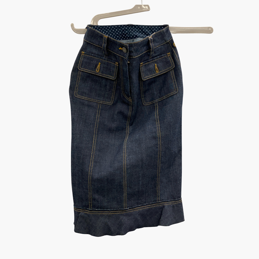 Louis Vuitton denimnederdel