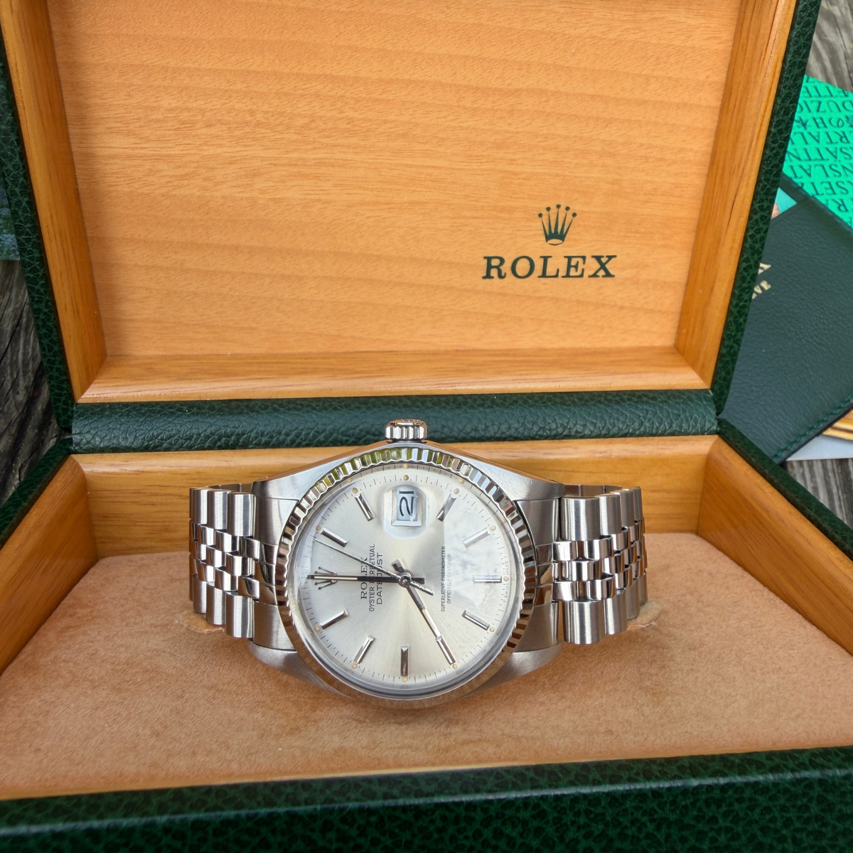 Rolex Datejust 36 – Silver Dial