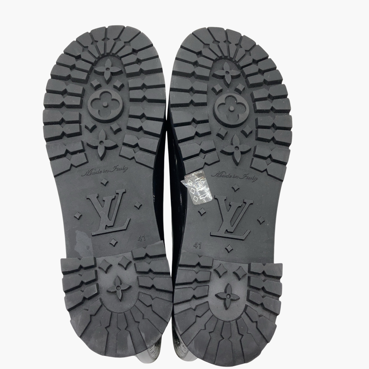 Louis Vuitton Black Rubber Boots