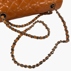 Chanel Classic flap orange