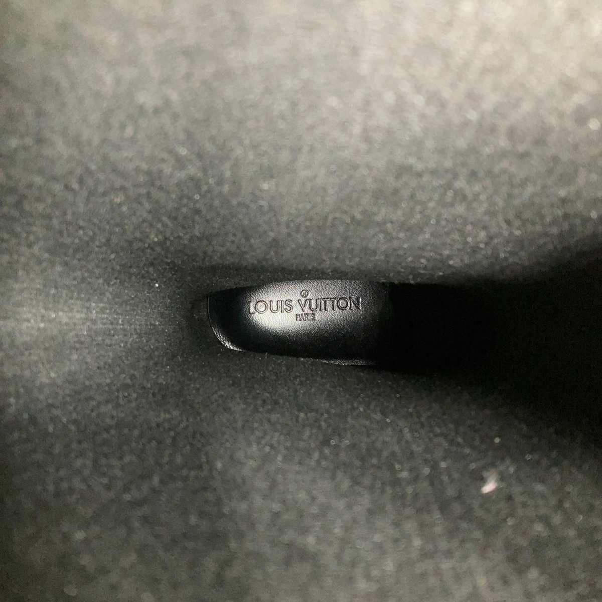 Louis Vuitton Black Rubber Boots