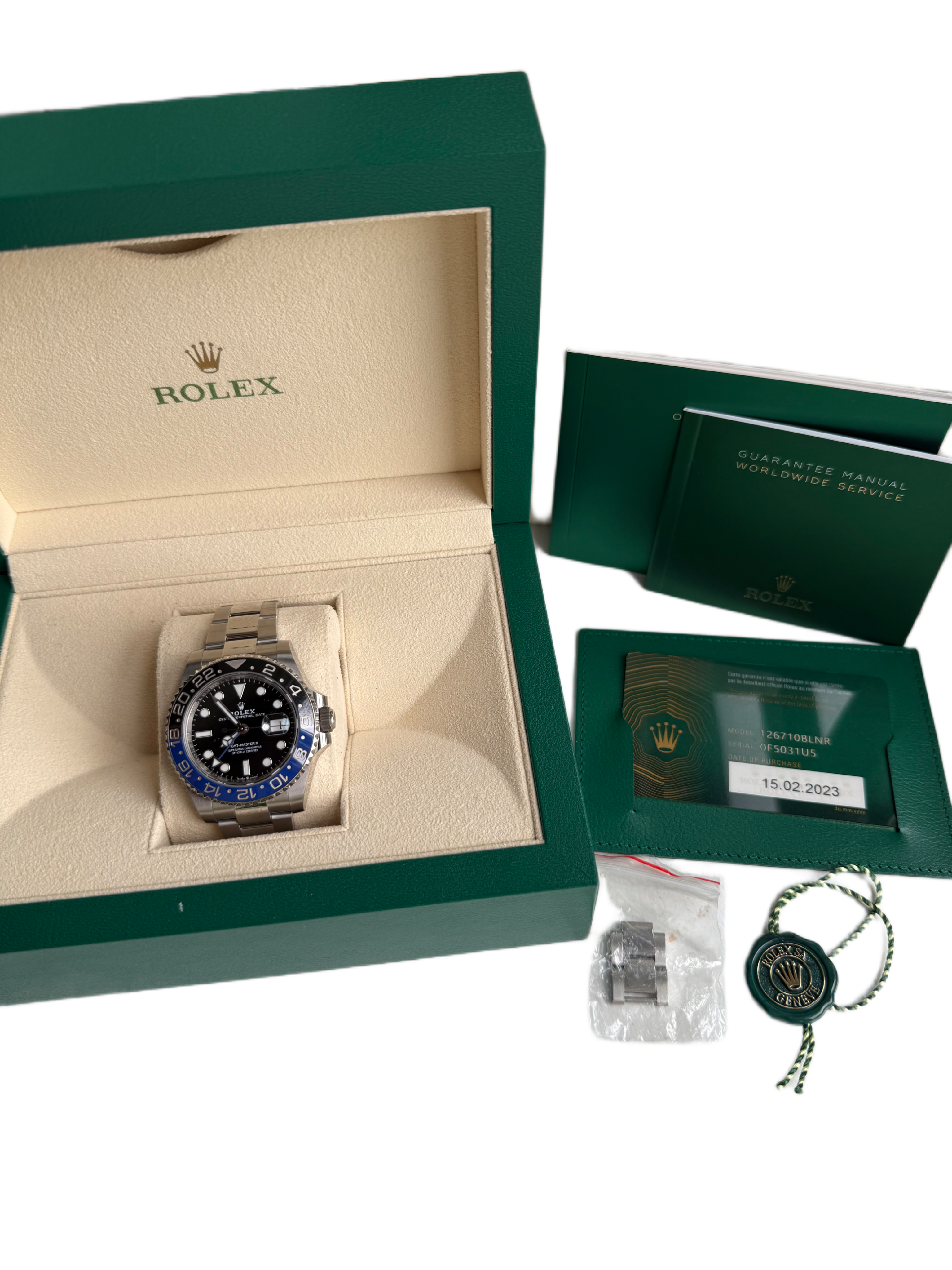 Rolex GMT-Master II “Batman”