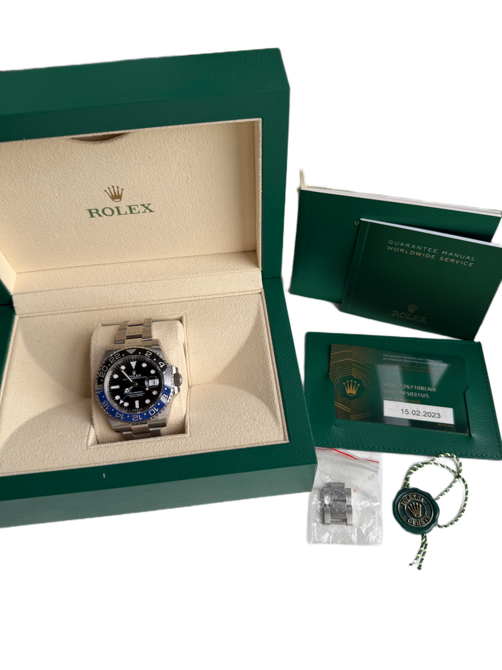 Rolex GMT-Master II “Batman”