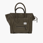 Mørkebrun brugt Celine Micro Luggage
