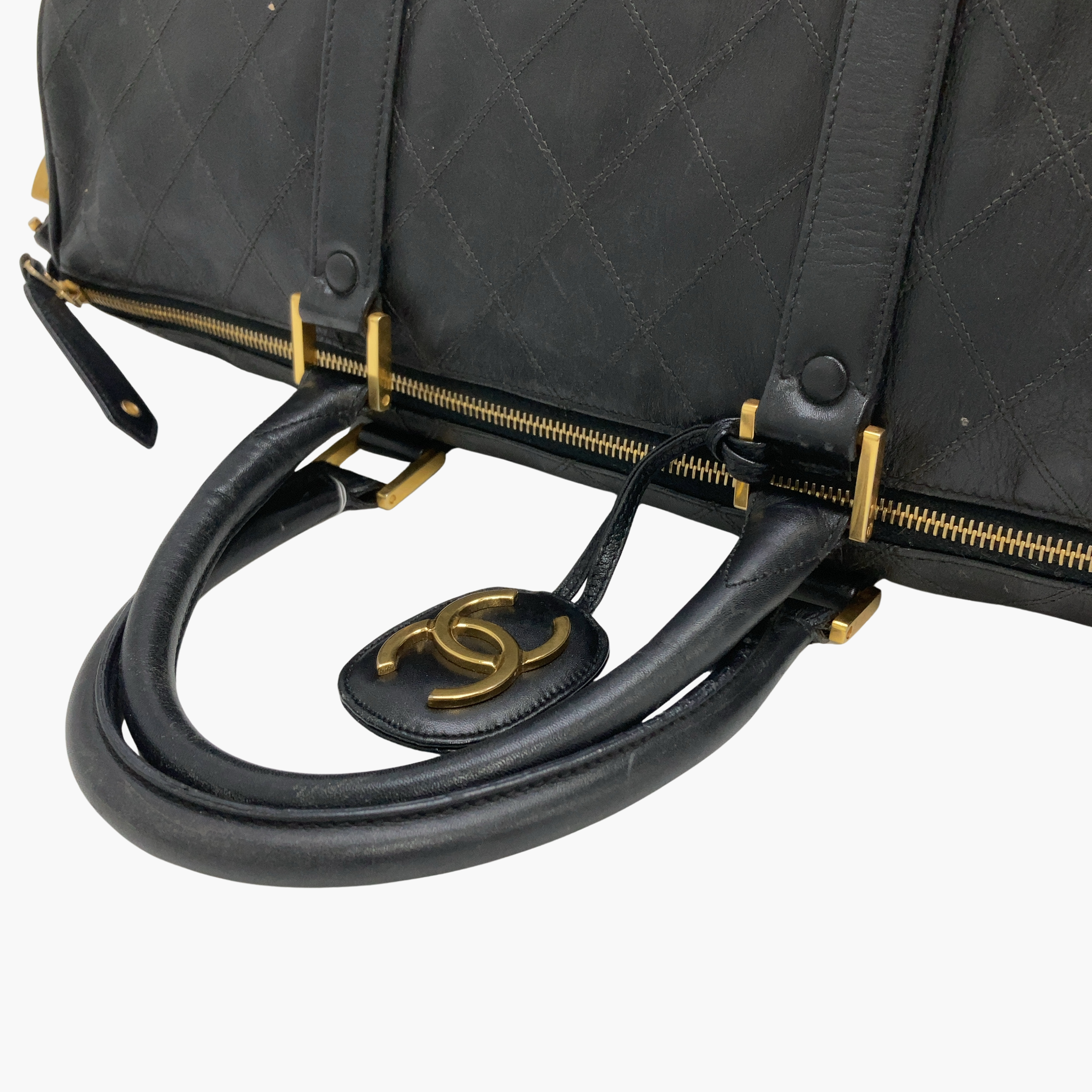 Læderremme til Chanel Boston Duffle Bag