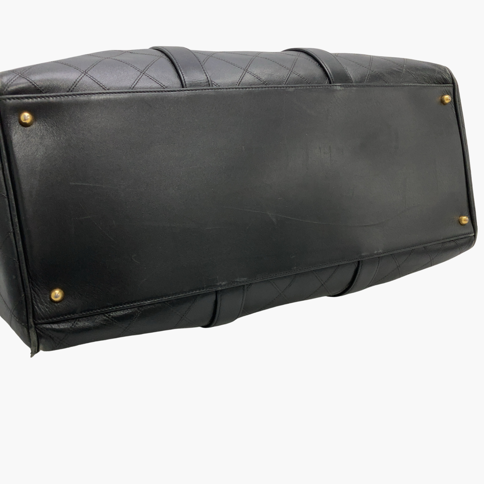 Bunden af ​​Chanel Boston Duffle Bag