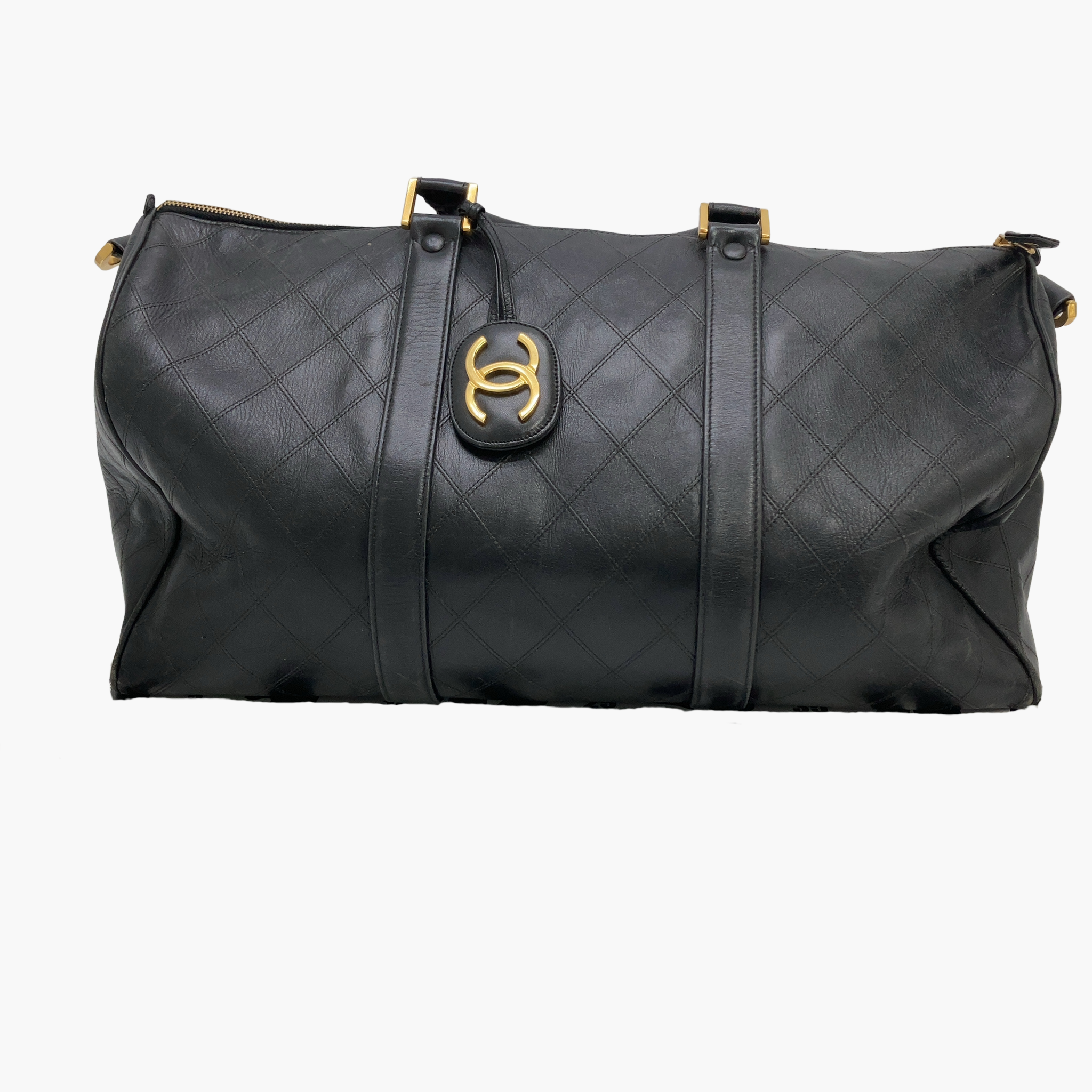 Chanel Boston Duffel Bag set fra siden
