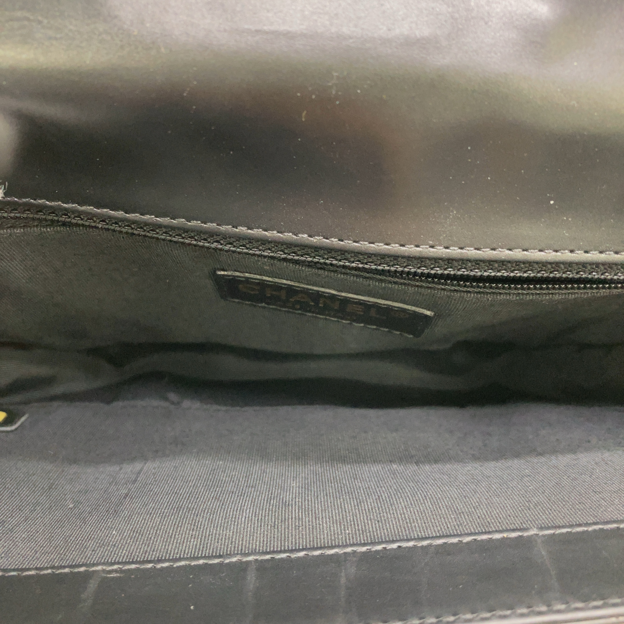 Chanel Boy håndtaske - et nærbillede