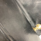 Læderkvaliteten på brugt Chanel Classic Flap Medium - et nærbillede