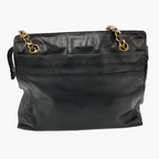 Chanel CC Lambskin Chain Tote Bag