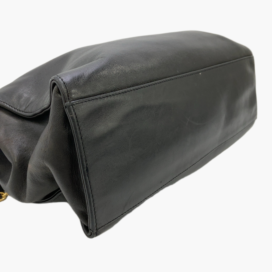 Chanel CC Lambskin Chain Tote Bag